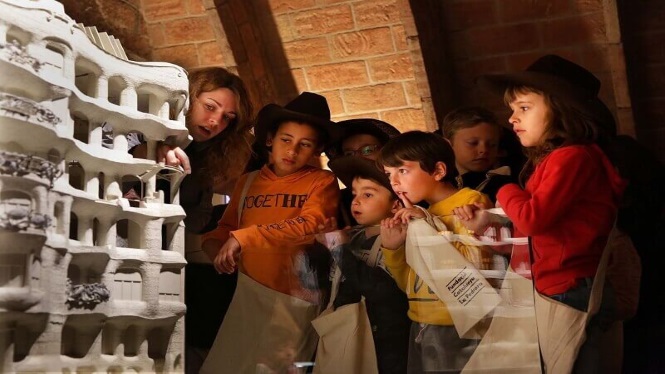 Family activities at La Pedrera
